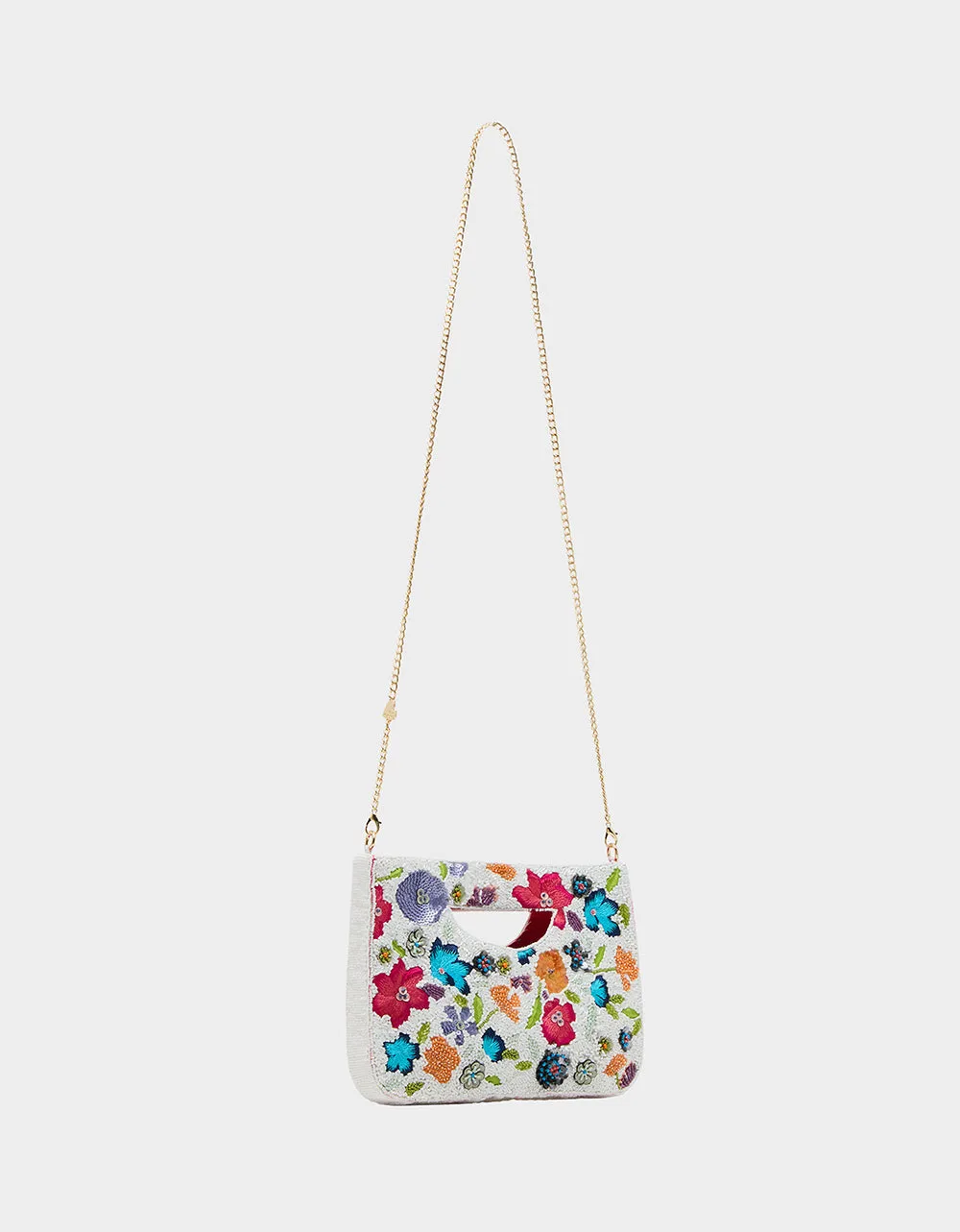 BEADED FLORAL TOP HANDLE MULTI | RE:LUV sold by Betsey Johnson product image thumbnail 2