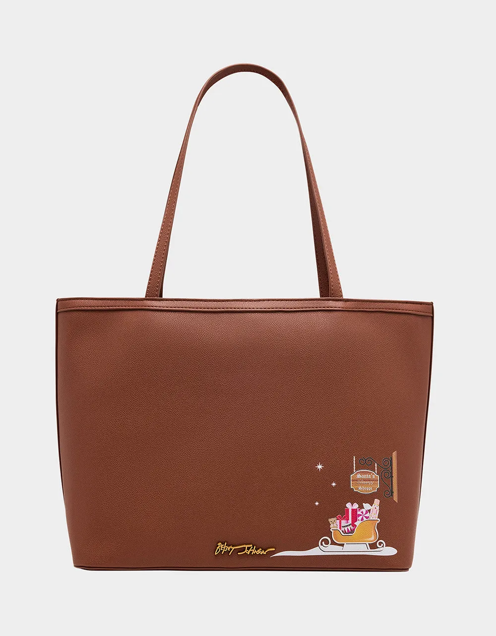 BAKING SPIRITS BRIGHT TOTE BROWN sold by Betsey Johnson product image thumbnail 3