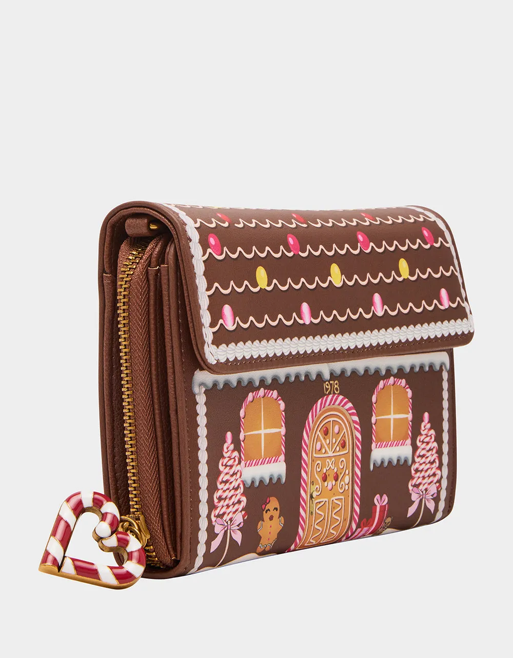 BAKING SPIRITS BRIGHT WALLET ON CHAIN BROWN sold by Betsey Johnson product image thumbnail 3