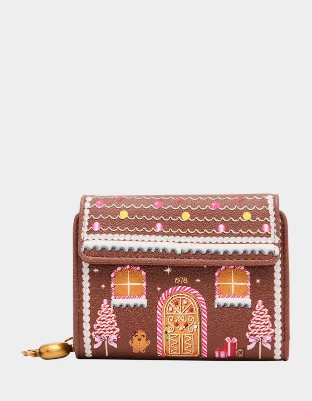 BAKING SPIRITS BRIGHT WALLET BROWN sold by Betsey Johnson