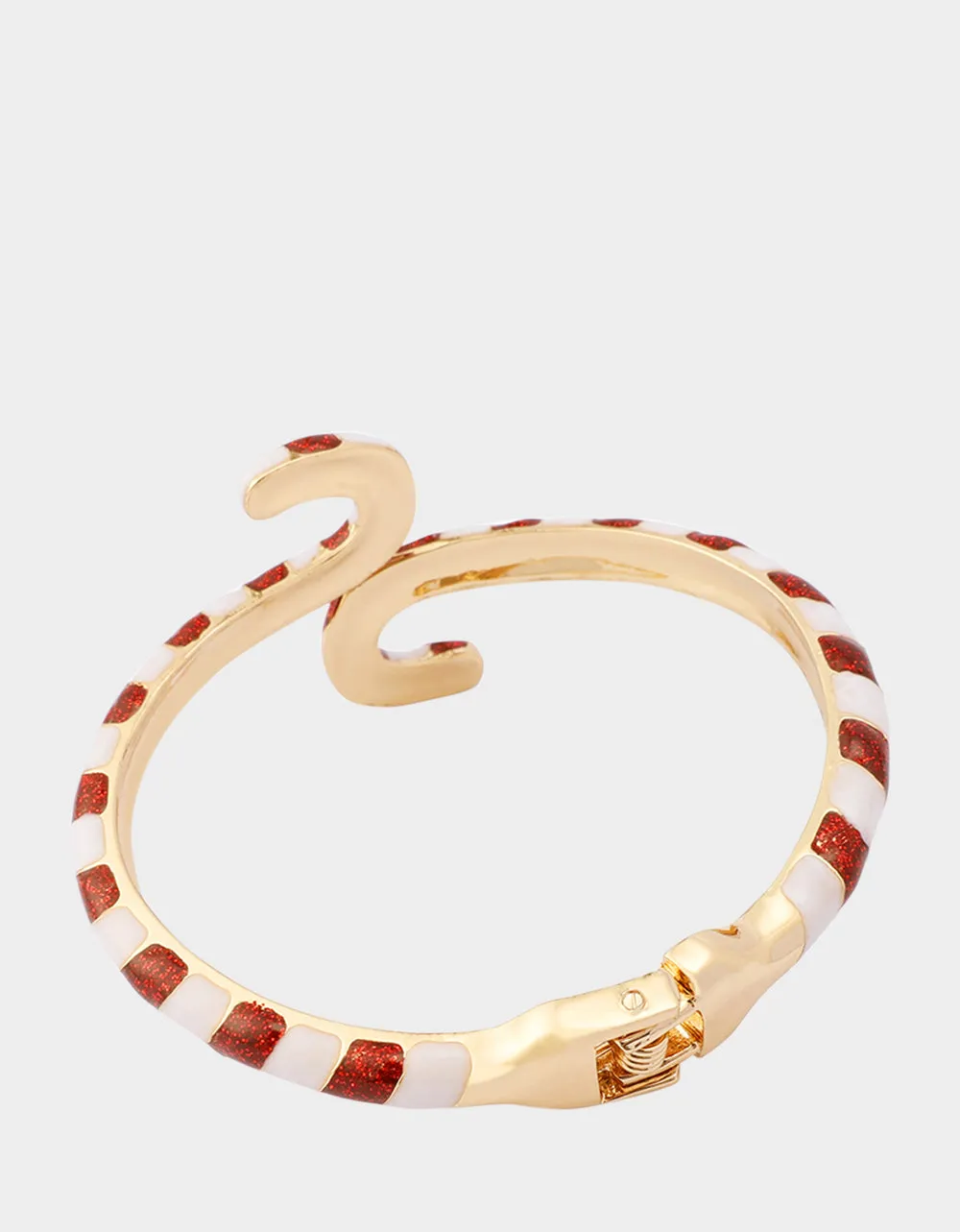 CANDY CANE HINGE BRACELET RED sold by Betsey Johnson product image thumbnail 3
