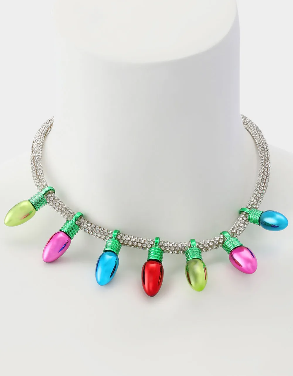 MULTI LIGHT BIB NECKLACE sold by Betsey Johnson product image thumbnail 4