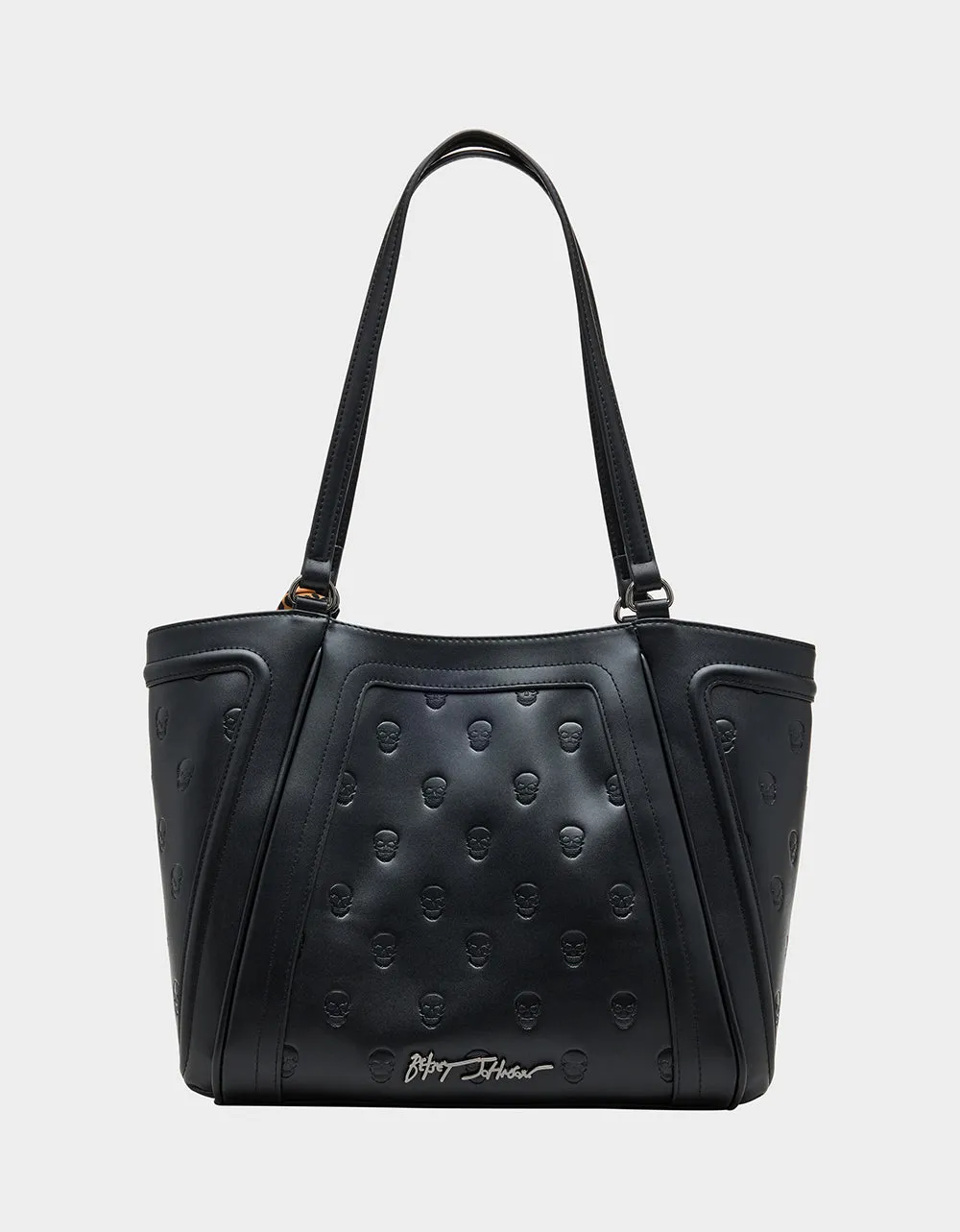 SKULLICIOUS TOTE WITH SCARF BLACK sold by Betsey Johnson product image thumbnail 3