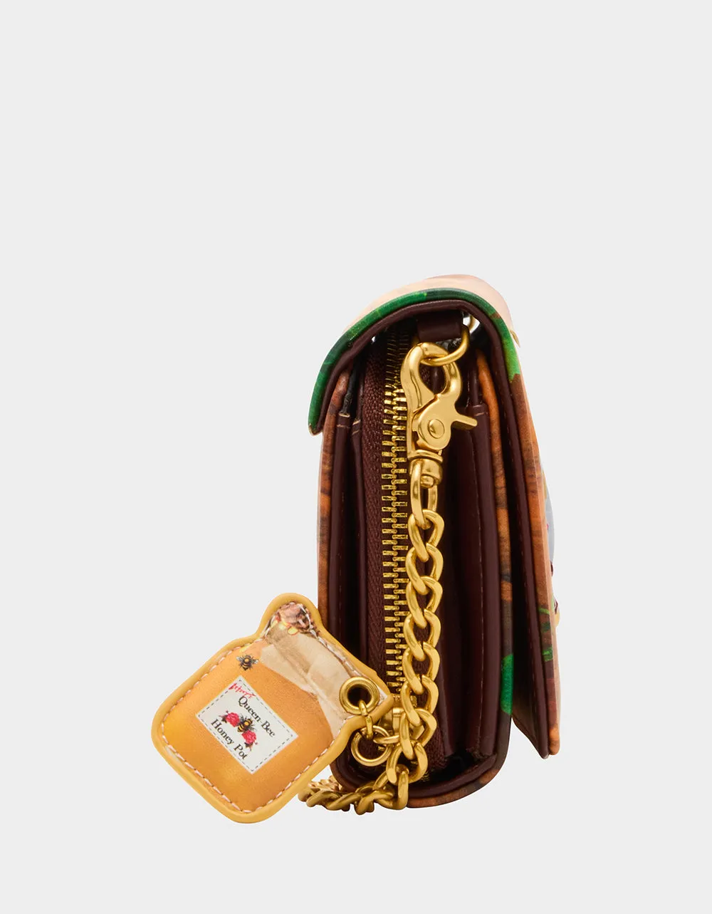 KITSCH CHAR-CUTE-ERIE WALLET ON CHAIN MULTI sold by Betsey Johnson product image thumbnail 3