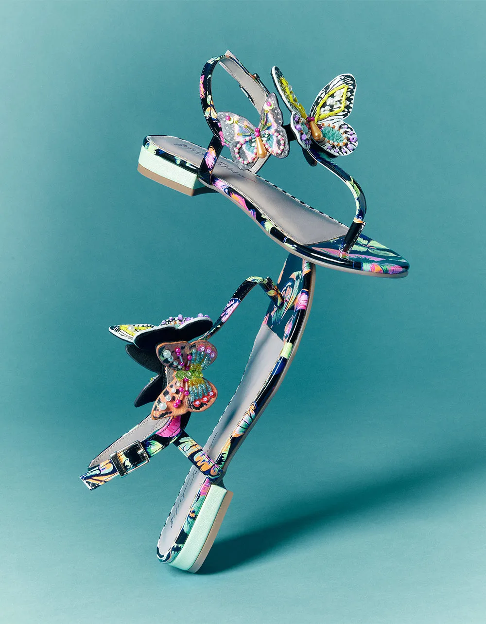 DACIE BLACK MULTI | RE:LUV sold by Betsey Johnson product image thumbnail 2