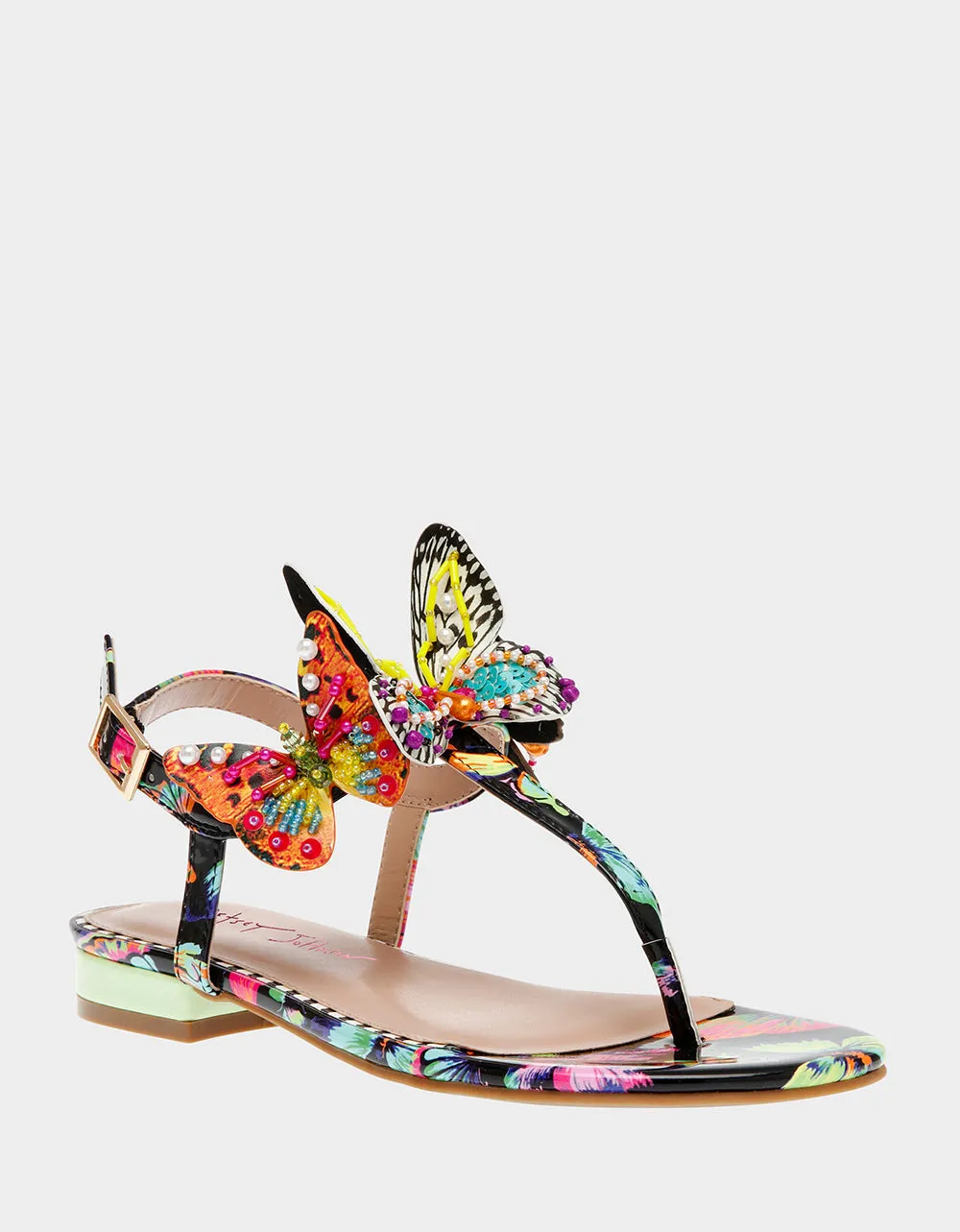 DACIE BLACK MULTI | RE:LUV sold by Betsey Johnson product image thumbnail 3