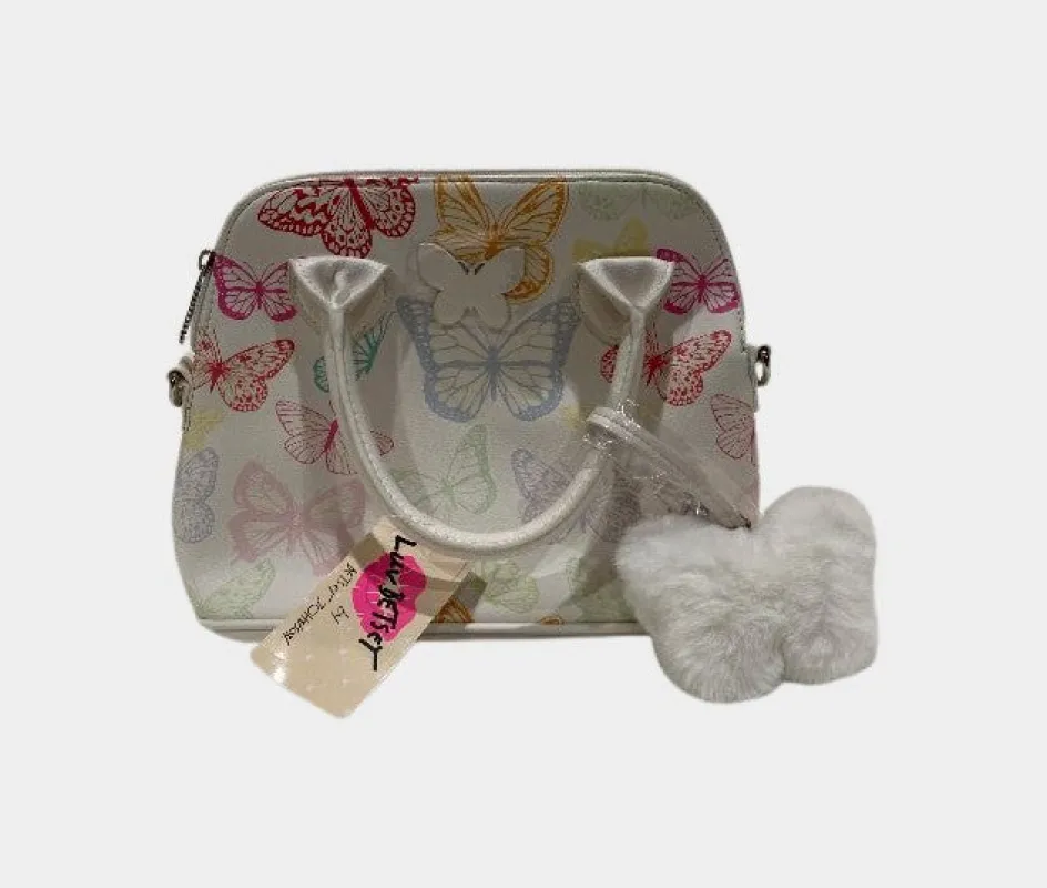 White Butterfly Crossbody Bag | RE:LUV sold by Betsey Johnson