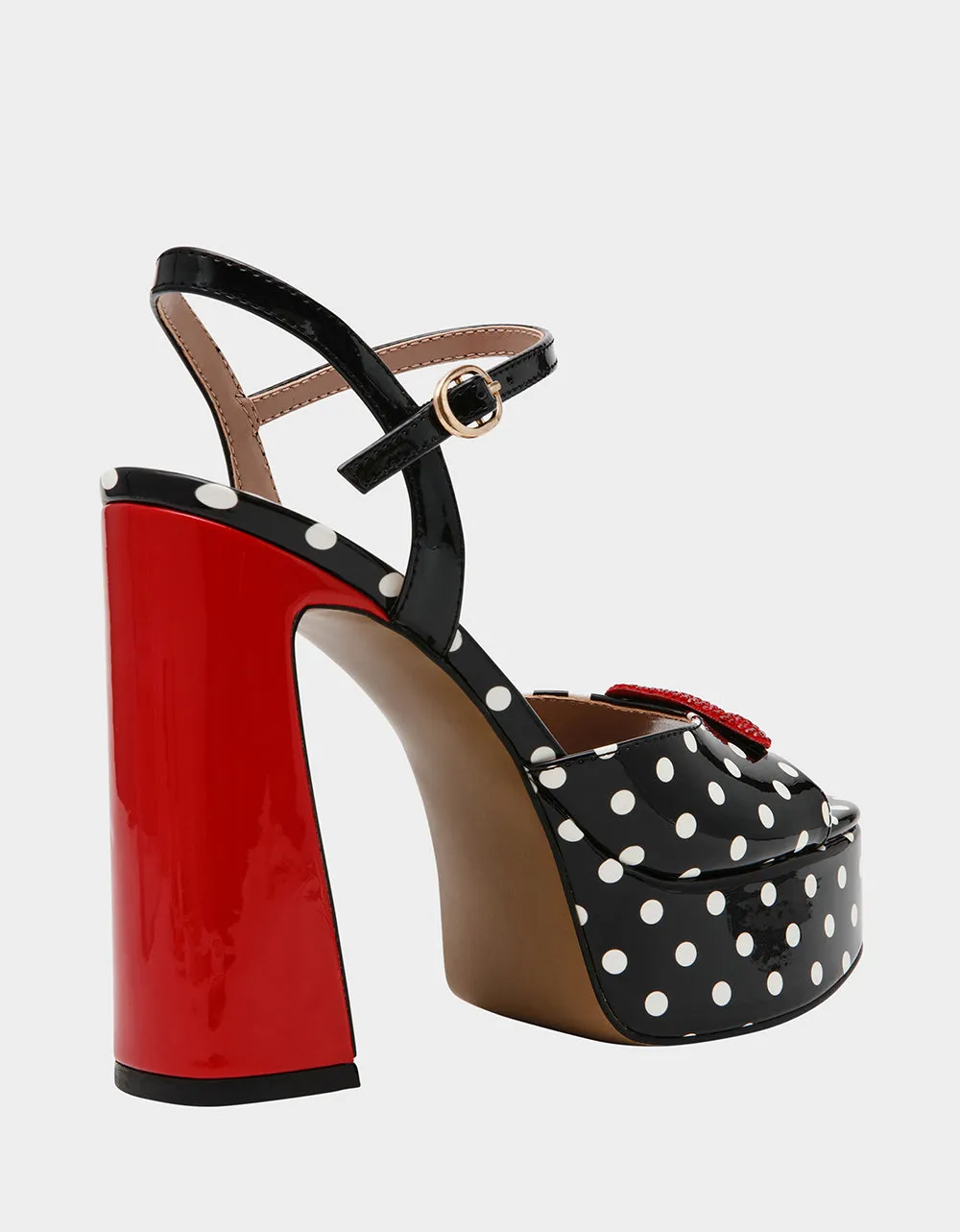 ALLYSON WHITE BLACK POLKA DOT sold by Betsey Johnson product image thumbnail 5
