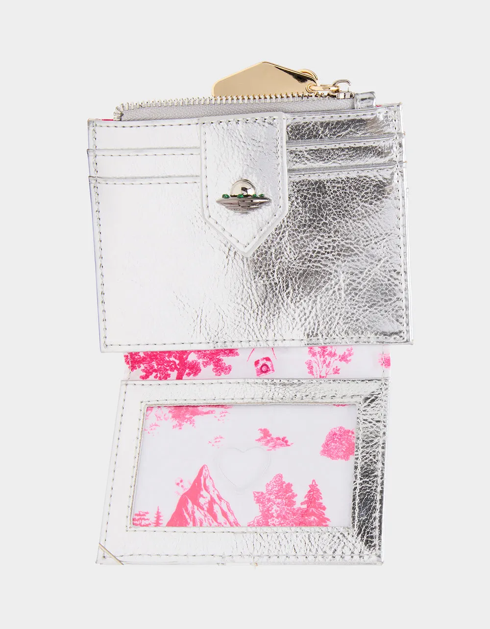 SPACE OUT WALLET SILVER sold by Betsey Johnson product image thumbnail 5
