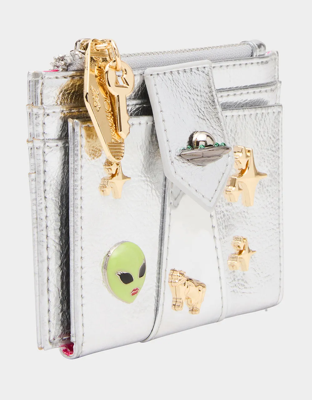 SPACE OUT WALLET SILVER sold by Betsey Johnson product image thumbnail 2