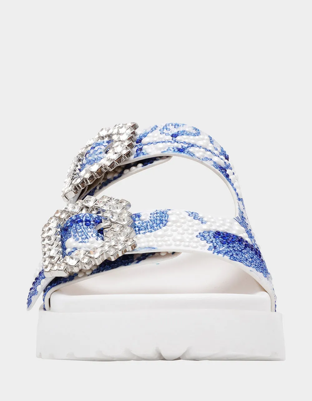 MATIE WHITE BLUE FLORAL sold by Betsey Johnson product image thumbnail 4