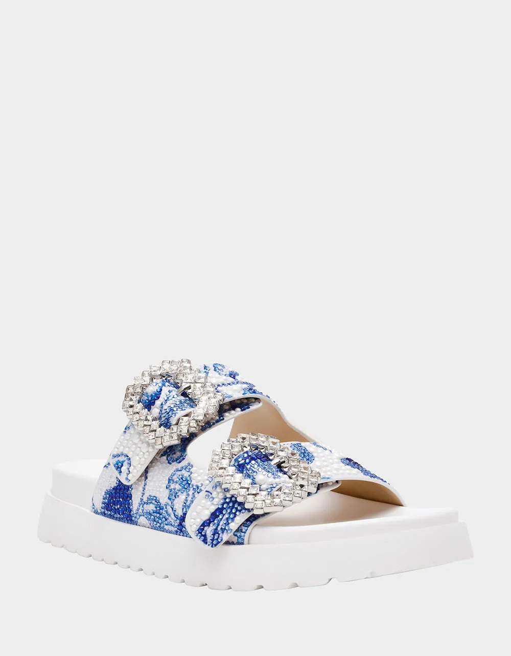 MATIE WHITE BLUE FLORAL sold by Betsey Johnson product image thumbnail 3
