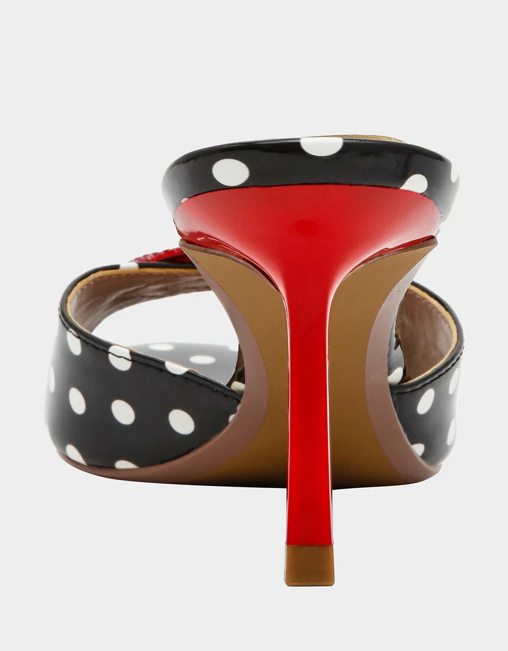 CASIDY WHITE BLACK POLKA DOT sold by Betsey Johnson product image thumbnail 5