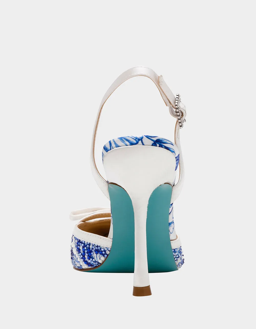 ROZA WHITE/BLUE FLORAL sold by Betsey Johnson product image thumbnail 4