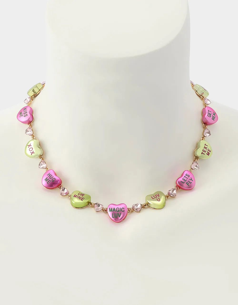 POPULAR HEART NECKLACE MULTI sold by Betsey Johnson product image thumbnail 4