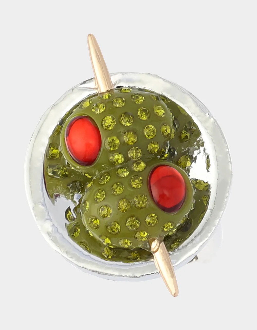 MARTINI COCKTAIL RING GREEN sold by Betsey Johnson product image thumbnail 4