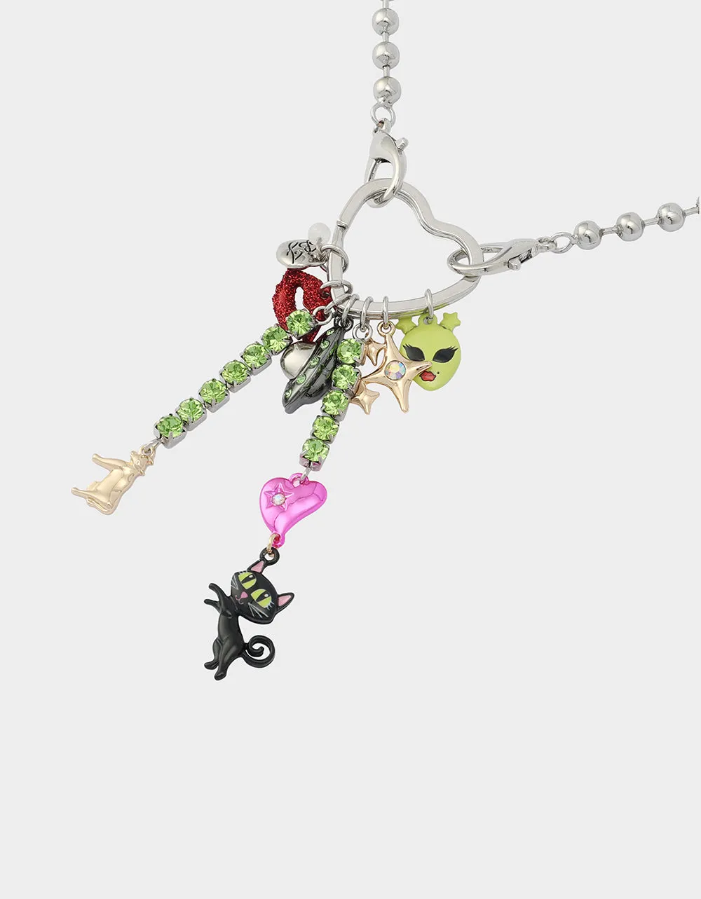 ALIEN PEARL PENDANT MULTI sold by Betsey Johnson product image thumbnail 3
