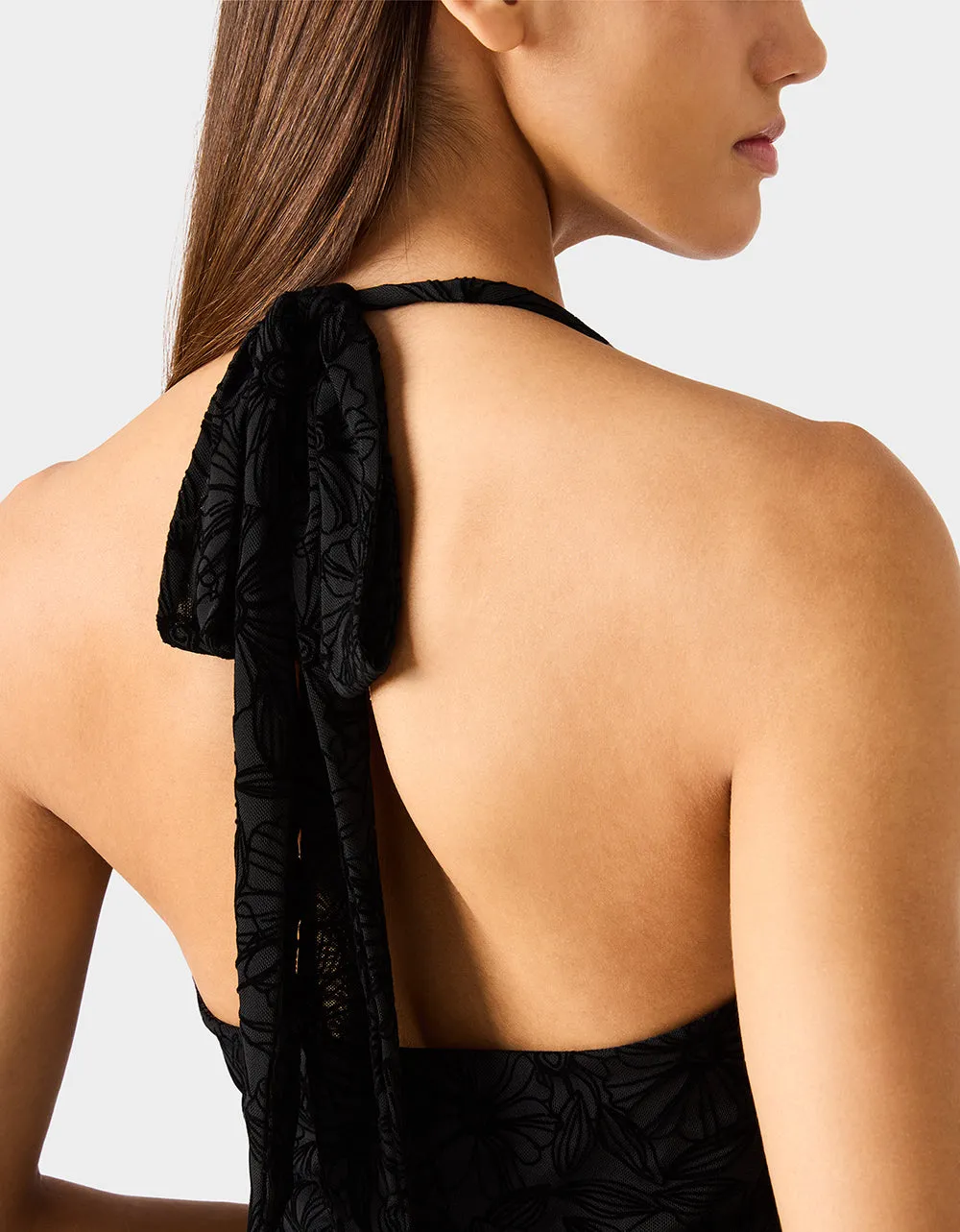 DARK DAHLIA DRESS BLACK sold by Betsey Johnson product image thumbnail 5