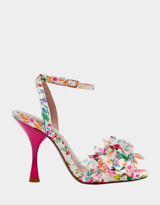 HILLEY NATURAL FLORAL MULTI sold by Betsey Johnson