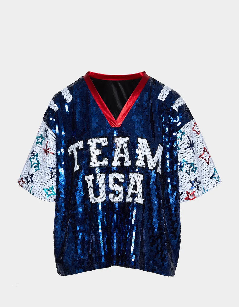TEAM USA JERSEY BLUE sold by Betsey Johnson product image thumbnail 2