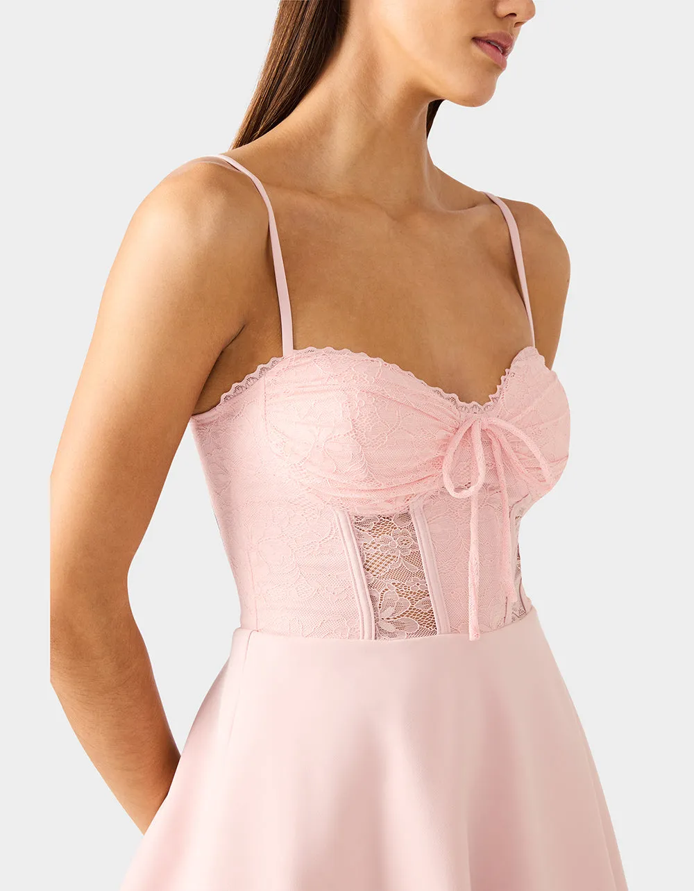 BALLET ROSE DRESS LIGHT PINK sold by Betsey Johnson product image thumbnail 5