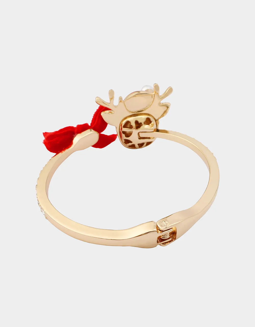 REINDEER BOW HINGE BRACELET sold by Betsey Johnson product image thumbnail 3