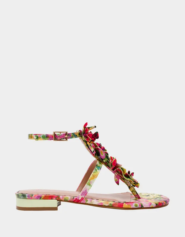 KENEDY GREENN FLORAL MULTI sold by Betsey Johnson
