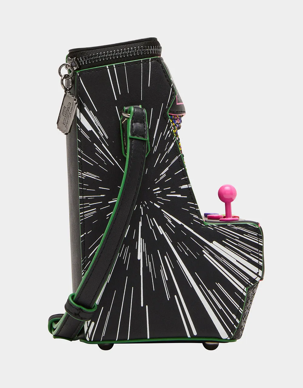 KITSCH SCORED! CROSSBODY BLACK/MULTI sold by Betsey Johnson product image thumbnail 4