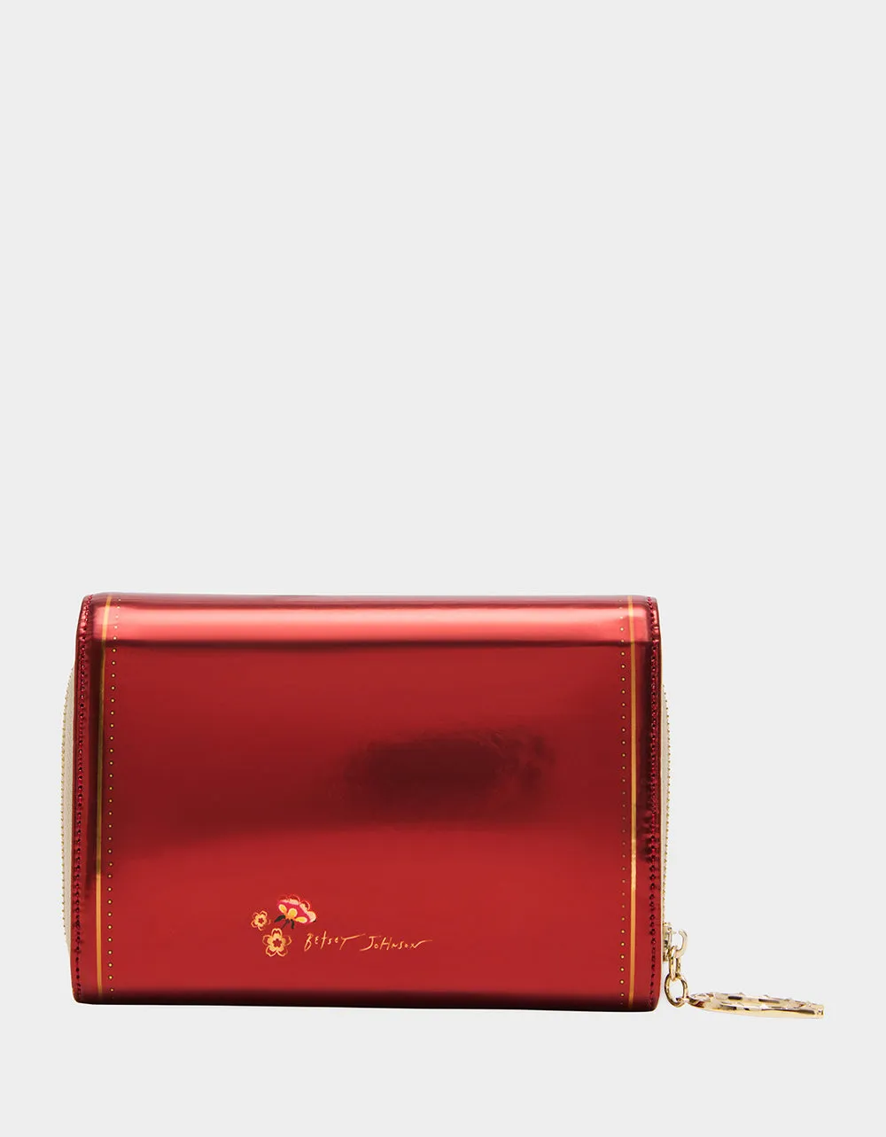 CHINESE NEW YEAR WALLET ON CHAIN RED sold by Betsey Johnson product image thumbnail 5