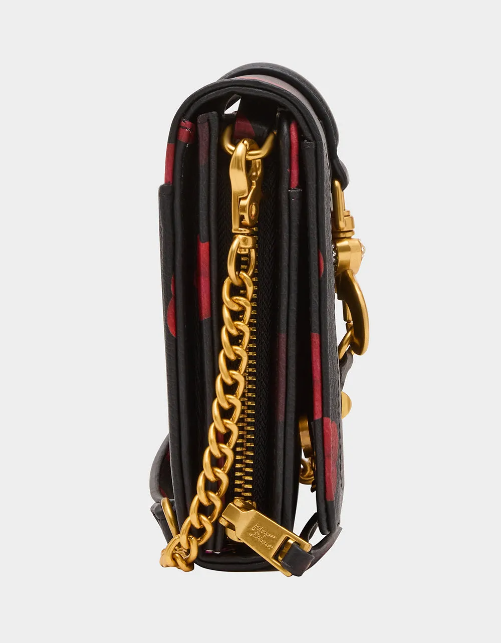 KISSES WALLET ON CHAIN BLACK/MULTI sold by Betsey Johnson product image thumbnail 4