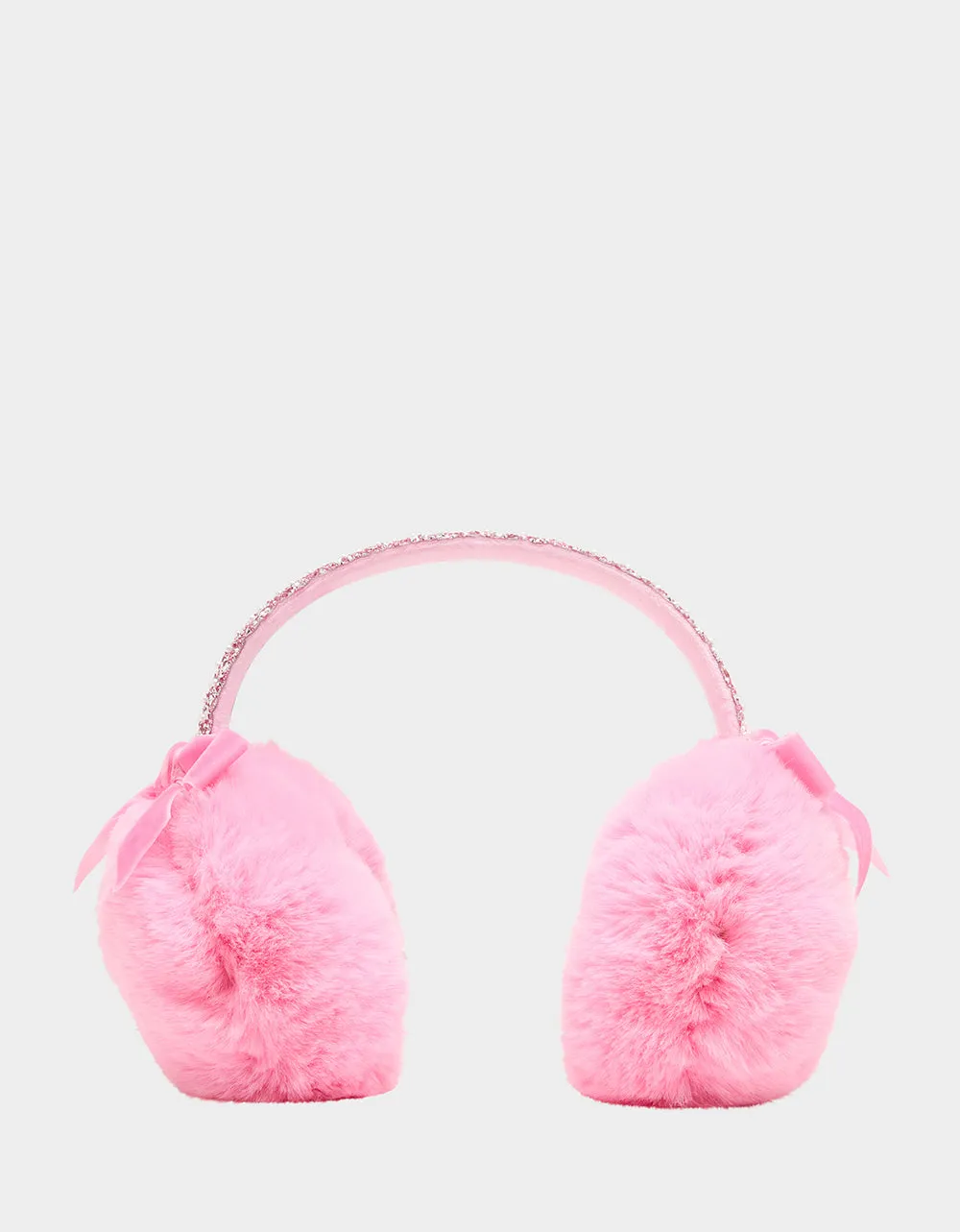 EMBELLISHED BAND EARMUFF WITH BOW PINK sold by Betsey Johnson product image thumbnail 2