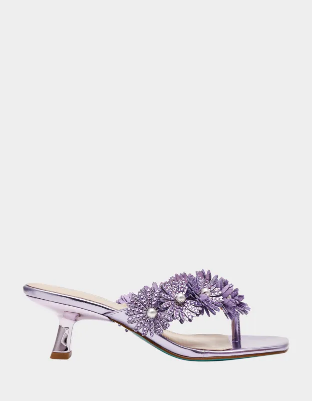 LESLI PURPLE sold by Betsey Johnson