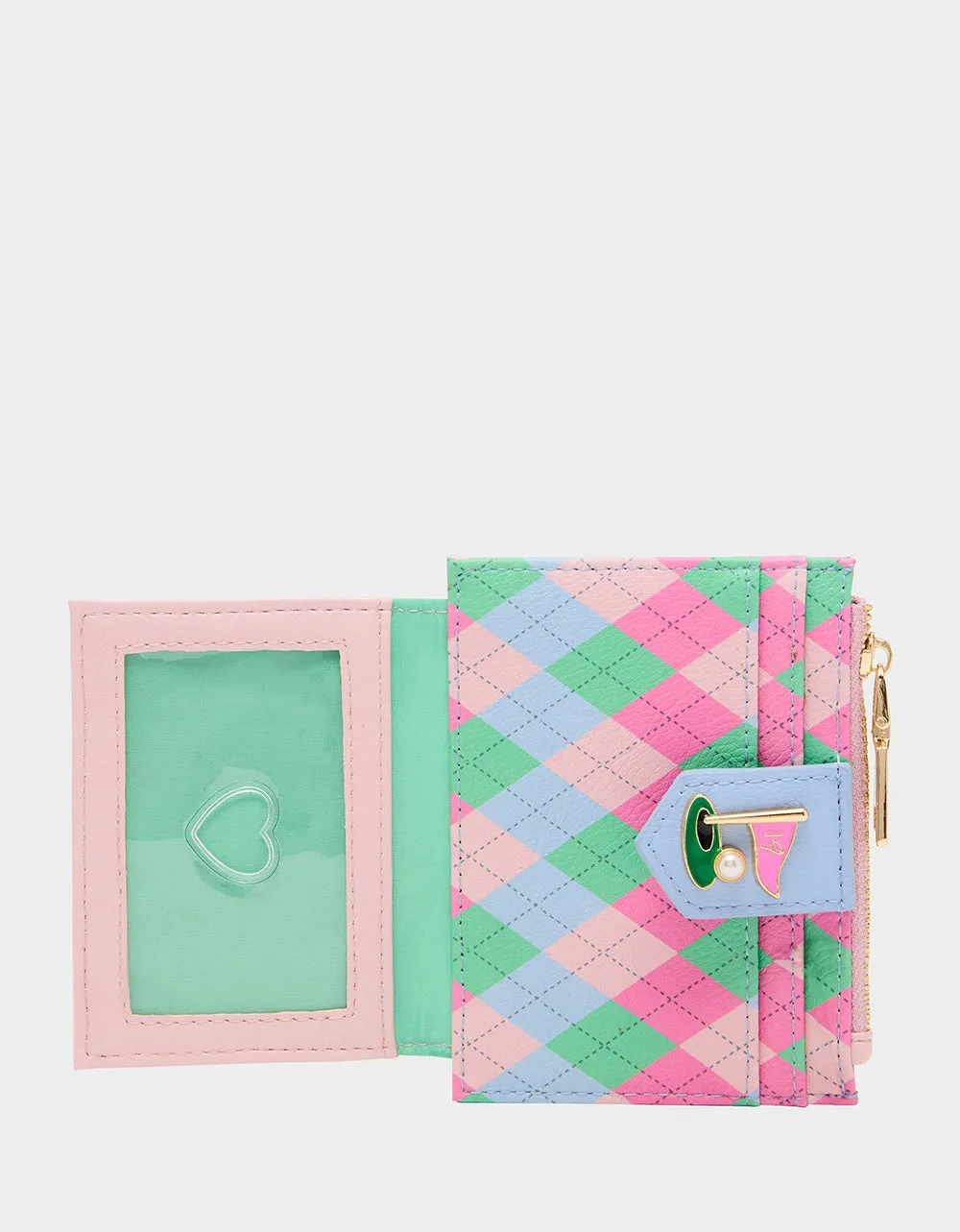19TH HOLE WALLET PINK MULTI sold by Betsey Johnson product image thumbnail 4