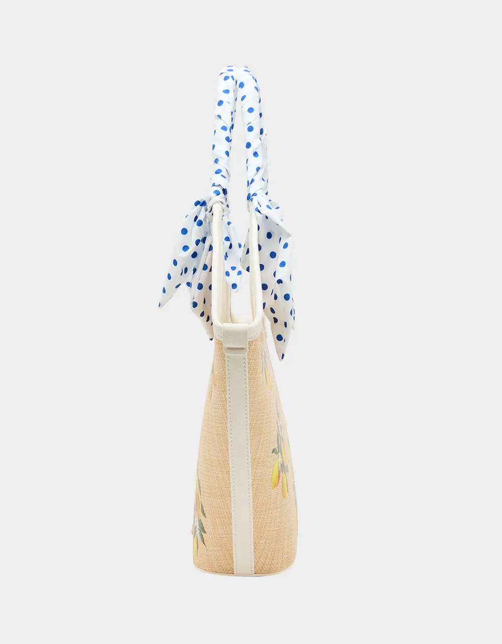 DON'T BE TARTY TOTE NATURAL sold by Betsey Johnson product image thumbnail 3