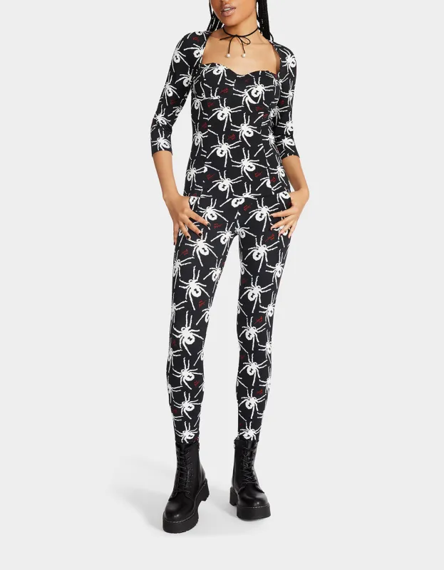 80TH BASH CORSET RAGLAN TOP BLACK/WHITE | RE:LUV sold by Betsey Johnson