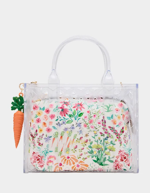 JAMMIN CLEAR SATCHEL made by Betsey Johnson