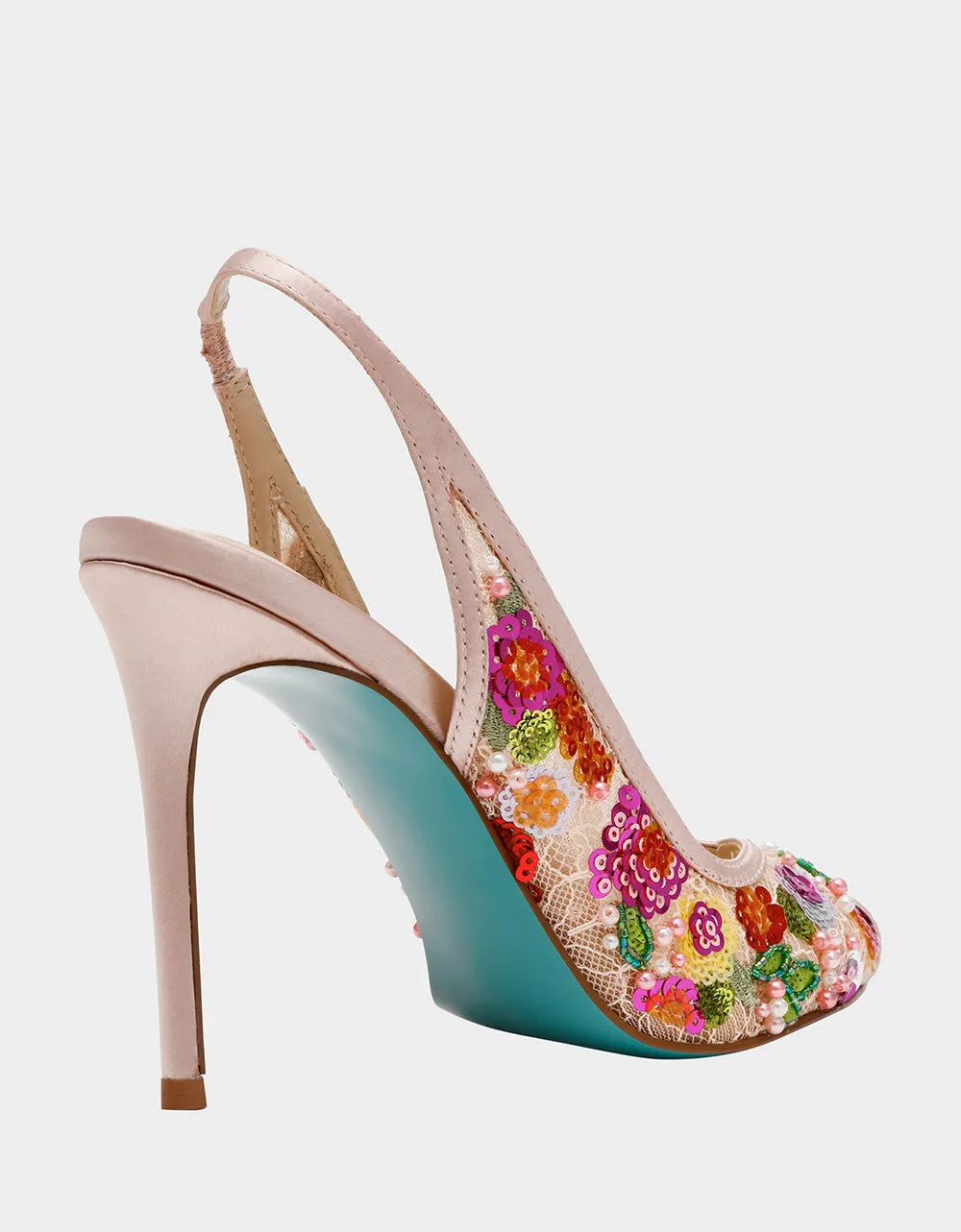 GERRI NUDE FLORAL sold by Betsey Johnson product image thumbnail 4