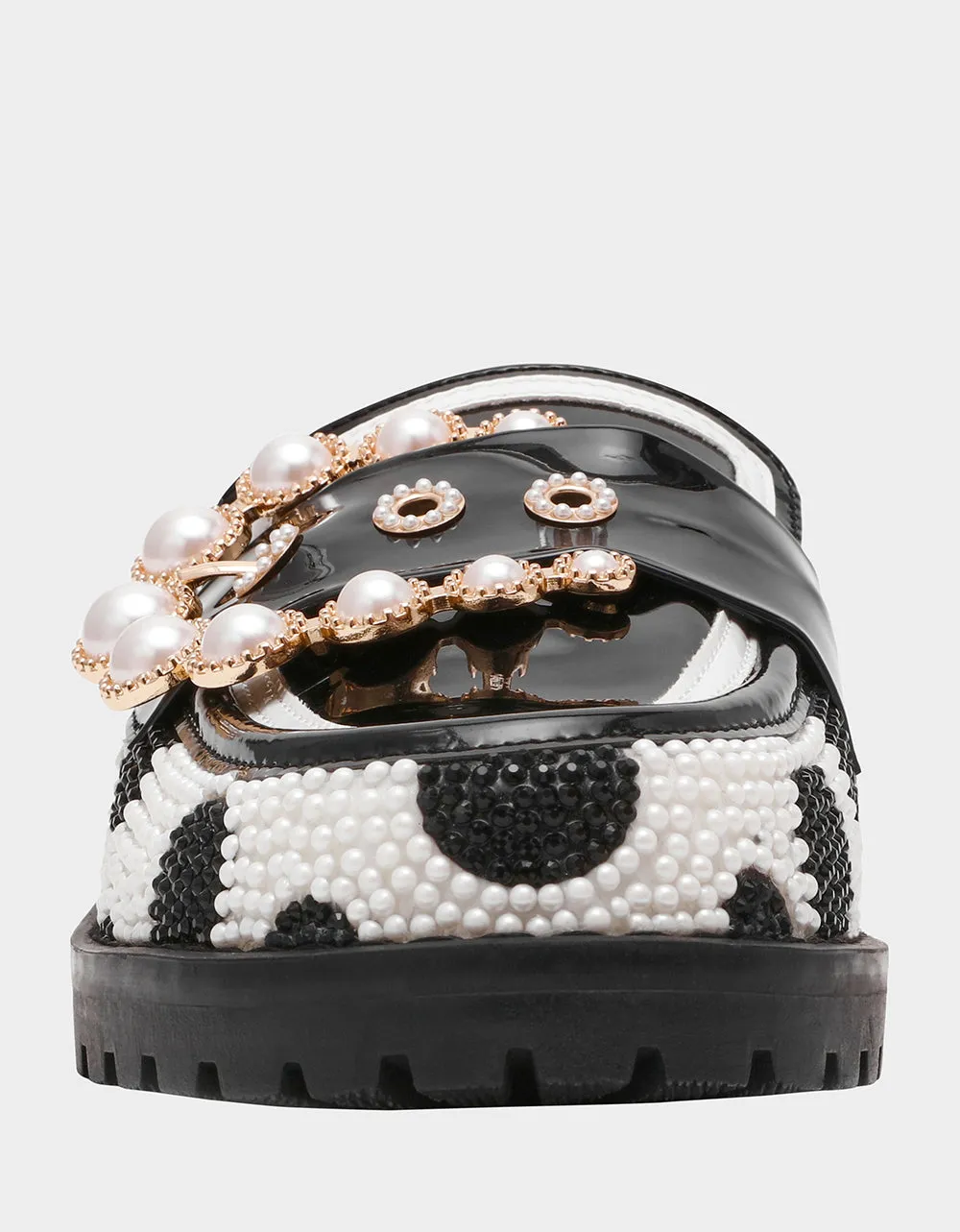 BARTON WHITE/BLACK POLKA DOT sold by Betsey Johnson product image thumbnail 3