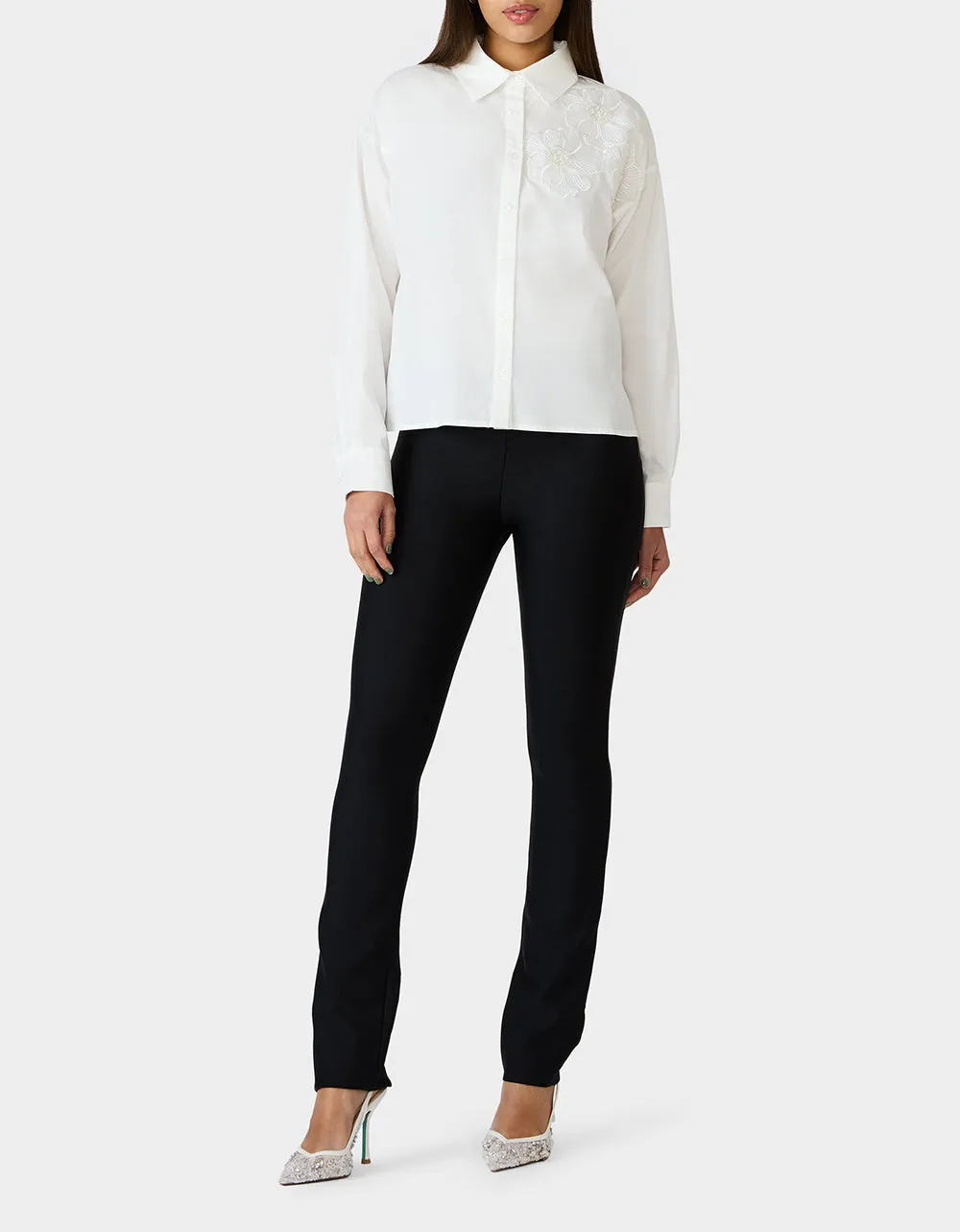 BETSEY BLOOM SHIRT OFF WHITE sold by Betsey Johnson product image thumbnail 2