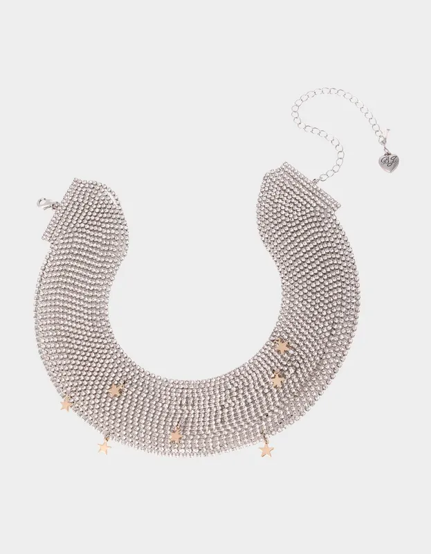 CELESTIAL PUNK STAR CHOKER | RE:LUV sold by Betsey Johnson