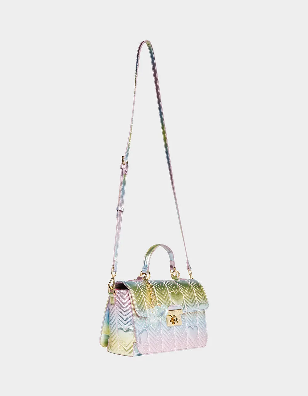 RAINBOW CONNECTION SATCHEL MULTI | RE:LUV sold by Betsey Johnson product image thumbnail 2