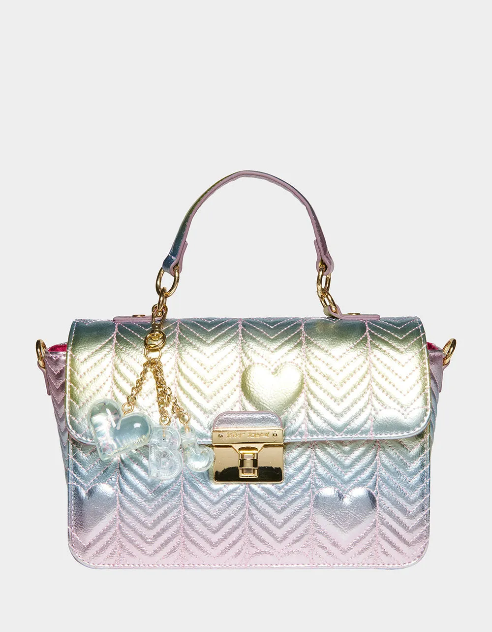 RAINBOW CONNECTION SATCHEL MULTI | RE:LUV sold by Betsey Johnson
