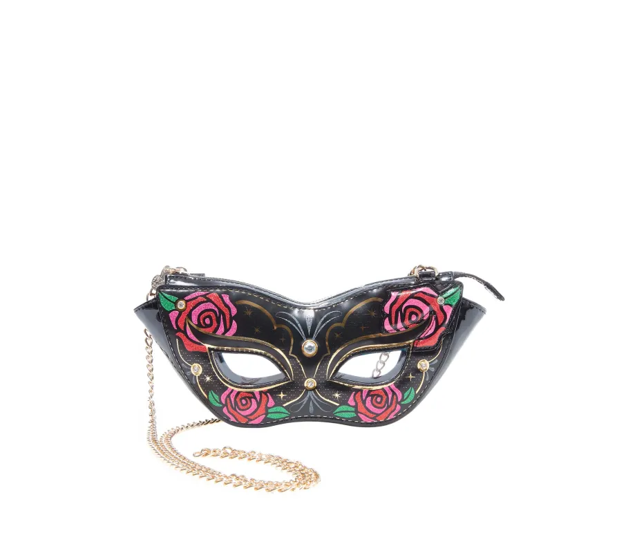 KITSCH GUESS WHO CROSSBODY BLACK | RE:LUV sold by Betsey Johnson