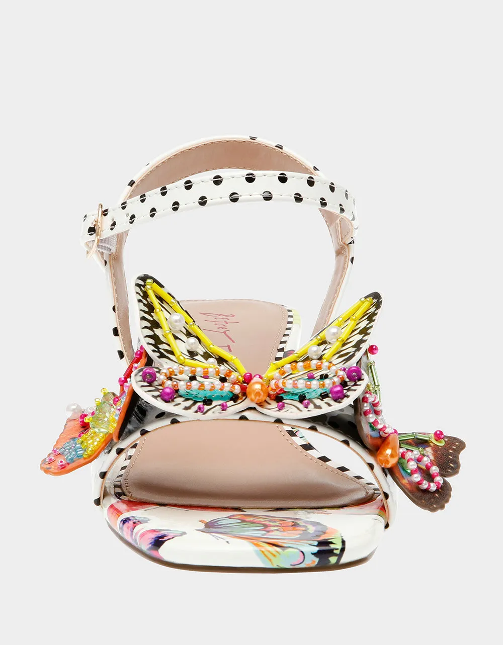 LOTTY WHITE BUTTERFLY | RE:LUV sold by Betsey Johnson product image thumbnail 3