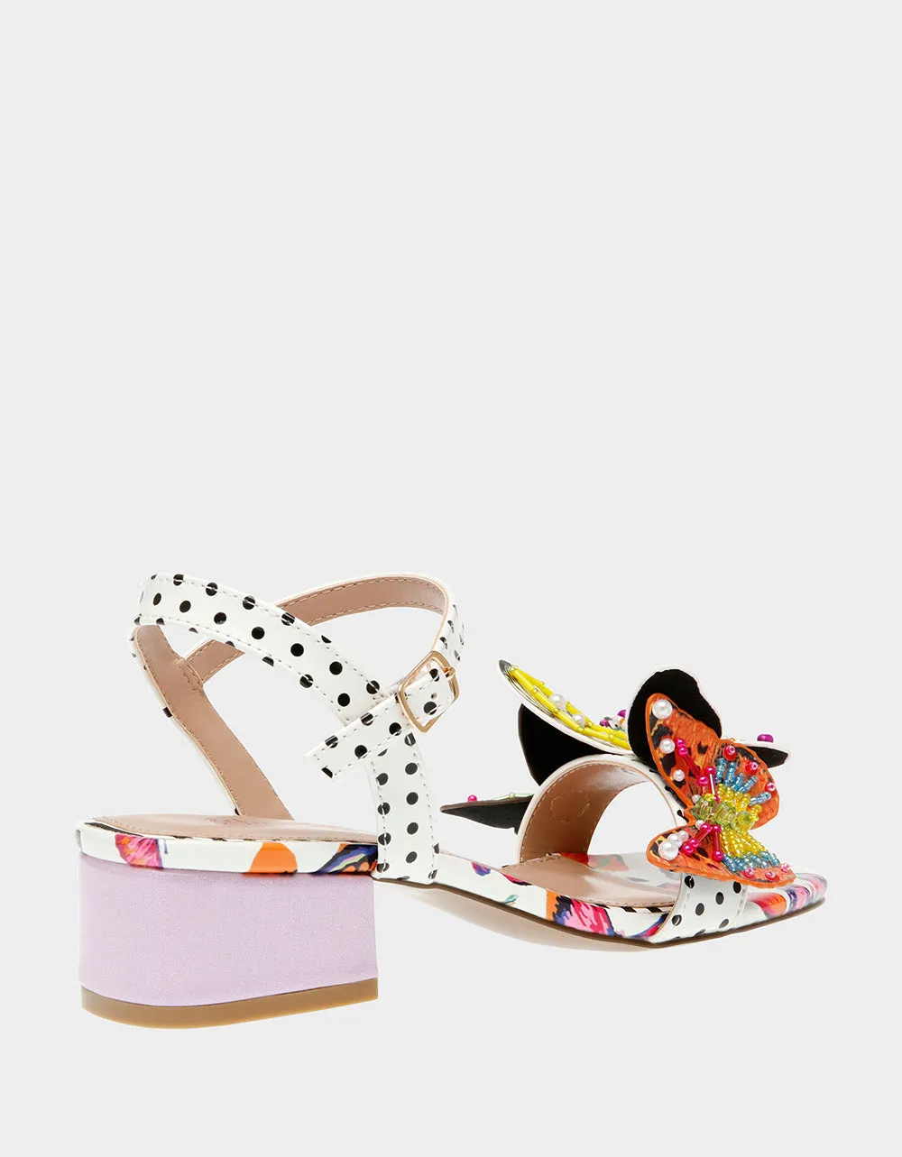 LOTTY WHITE BUTTERFLY | RE:LUV sold by Betsey Johnson product image thumbnail 4
