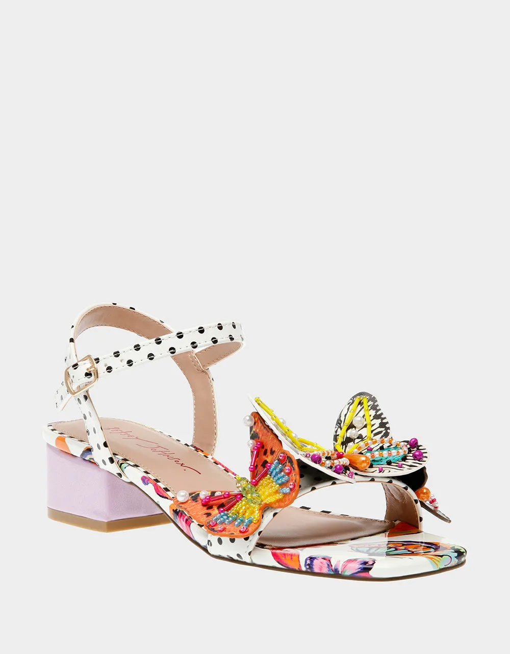 LOTTY WHITE BUTTERFLY | RE:LUV sold by Betsey Johnson product image thumbnail 2