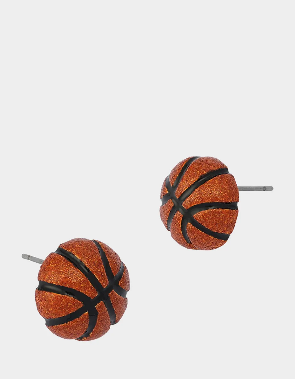 BASKETBALL STUDS ORANGE sold by Betsey Johnson product image thumbnail 2
