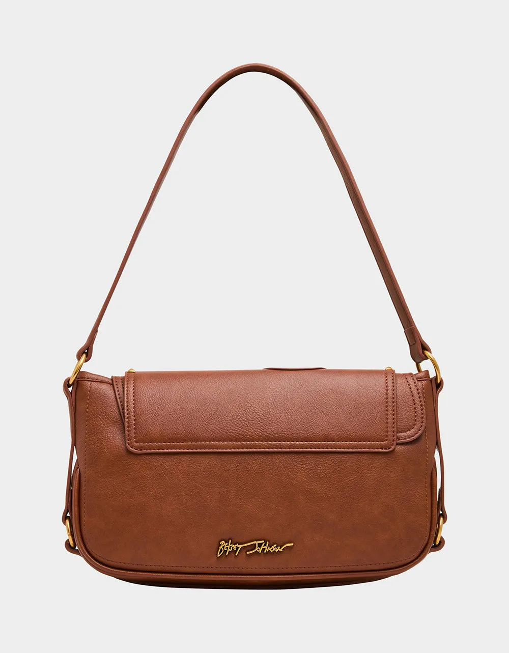 WE RIDE AT DAWN SHOULDER BAG CHOCOLATE sold by Betsey Johnson product image thumbnail 5