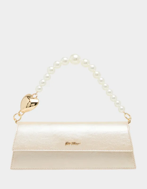EAST WEST FLAP IVORY made by Betsey Johnson