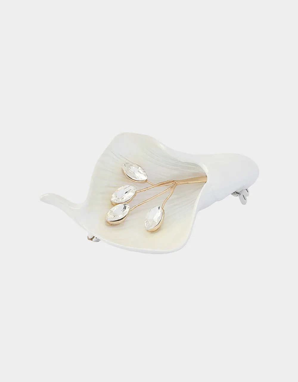 CALLA LILY BROOCH WHITE sold by Betsey Johnson product image thumbnail 2